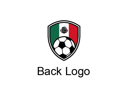 soccer inside mexico shield Logo