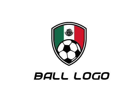 soccer inside mexico shield Logo