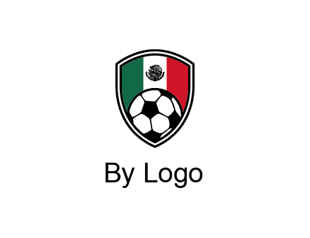 soccer inside mexico shield Logo