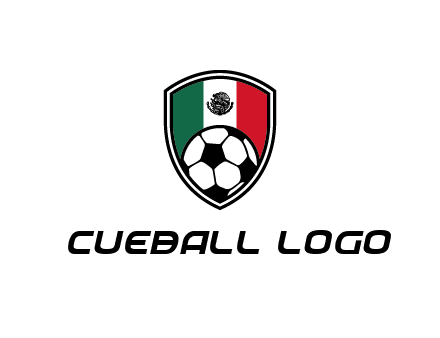 soccer inside mexico shield Logo