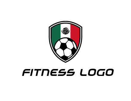 soccer inside mexico shield Logo