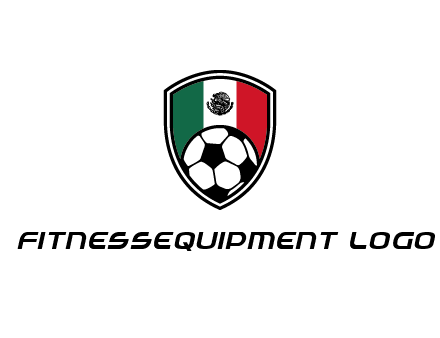 soccer inside mexico shield Logo