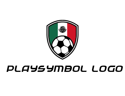 soccer inside mexico shield Logo