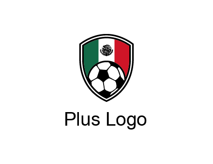 soccer inside mexico shield Logo