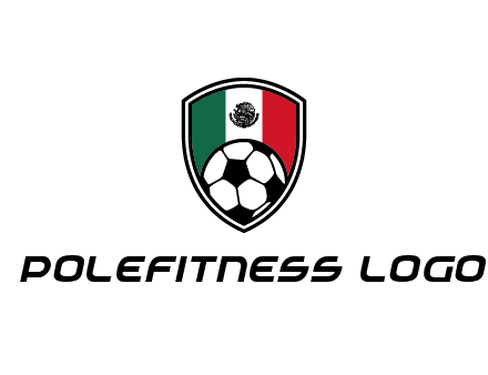 soccer inside mexico shield Logo