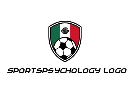 soccer inside mexico shield Logo