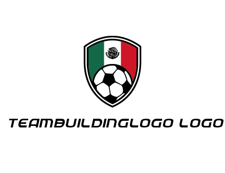 soccer inside mexico shield Logo
