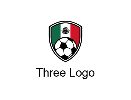 soccer inside mexico shield Logo