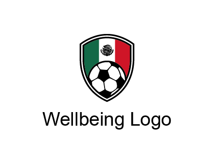 soccer inside mexico shield Logo