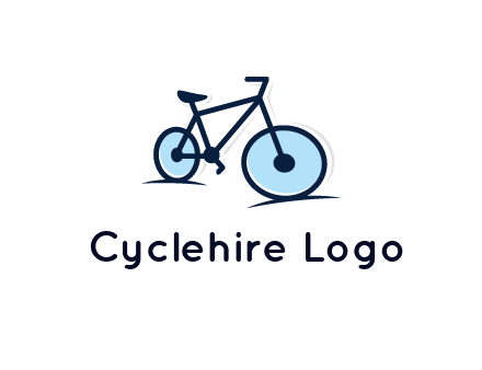 bicycle outline logo