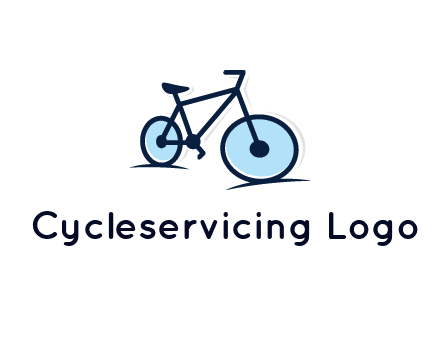 bicycle outline logo