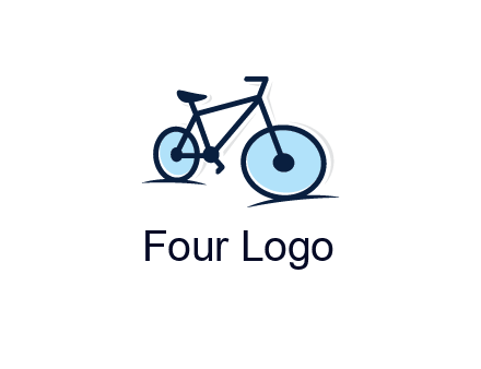 bicycle outline logo