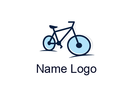 bicycle outline logo