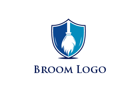 head of mop logo for cleaning services