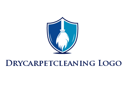 head of mop logo for cleaning services