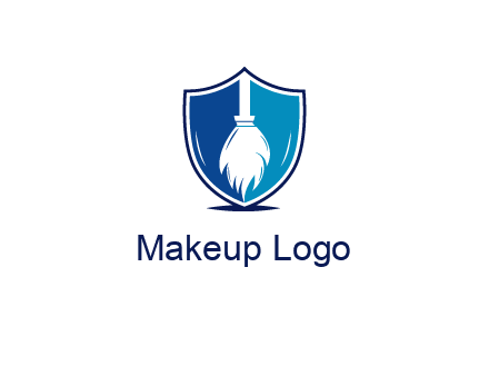 head of mop logo for cleaning services