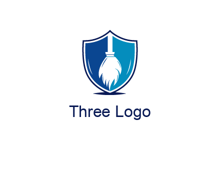 head of mop logo for cleaning services