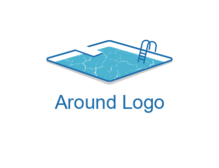 swimming pool logo