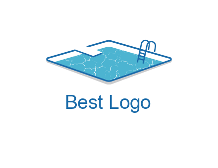 swimming pool logo