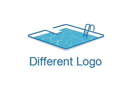 swimming pool logo