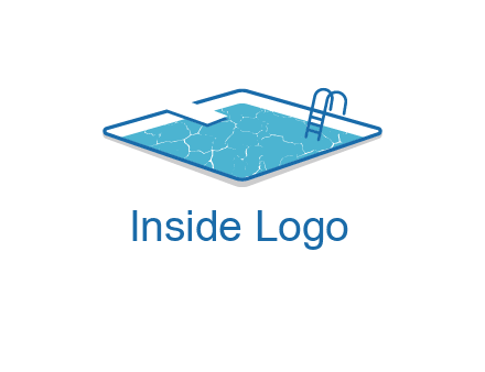 swimming pool logo