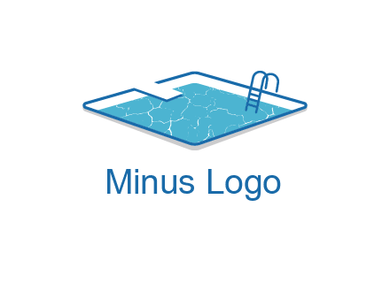 swimming pool logo