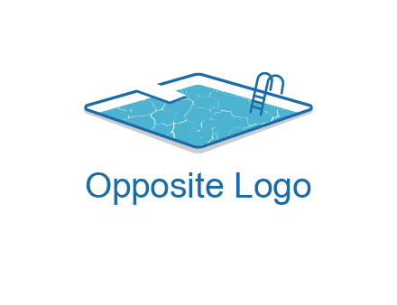 swimming pool logo