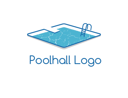 swimming pool logo