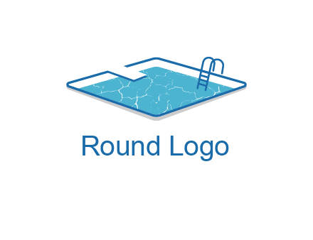 swimming pool logo