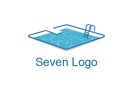 swimming pool logo