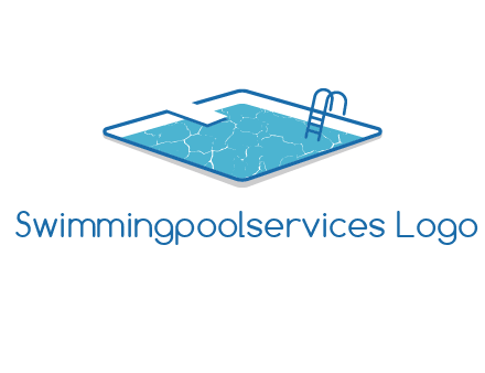 swimming pool logo