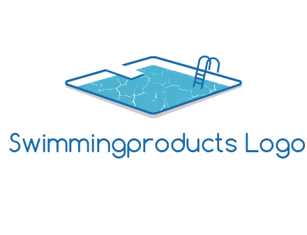 swimming pool logo