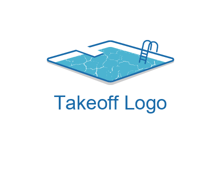 swimming pool logo