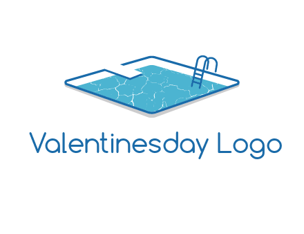 swimming pool logo