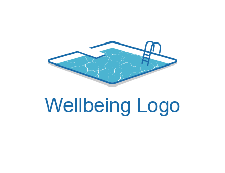 swimming pool logo