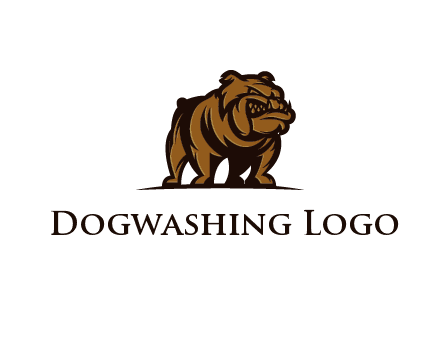 angry bulldog logo