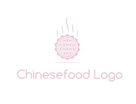 steaming pie bakery logo