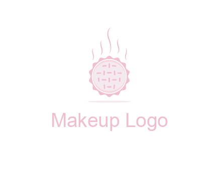 steaming pie bakery logo