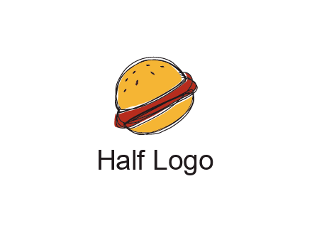titled burger in a fast food logo
