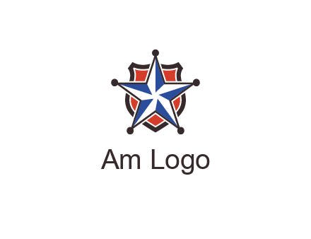star over badge logo