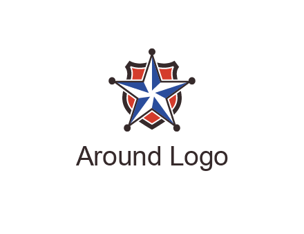 star over badge logo