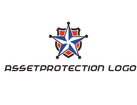 star over badge logo