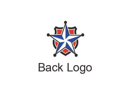star over badge logo