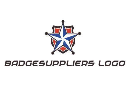 star over badge logo