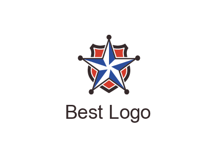 star over badge logo