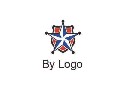 star over badge logo
