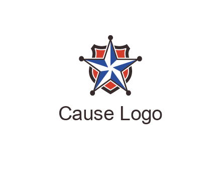 star over badge logo