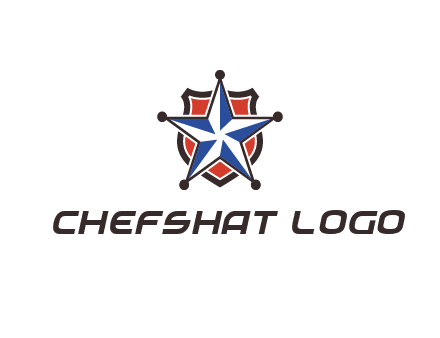star over badge logo