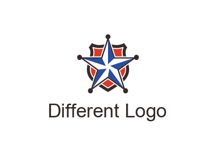 star over badge logo