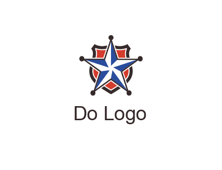 star over badge logo